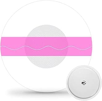 Libre 2 Sensor Covers Compatible for Libre 3 Plus Sensor, Waterproof Clear CGM Patches No Hole & No Glue on The Center, Hypoallergenic Latex-Free Medical Adhesive, 40Pack