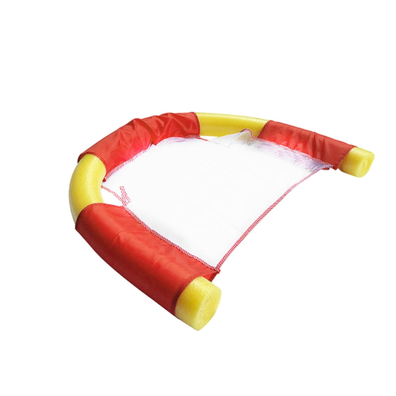 Anulely Pool Noodle Sling Chair,Swimming Pool Float | Pool Noodle Floating Mesh Chair for Swimming Pool, Swimming Net Lounge Chair Seat, Water Relaxation