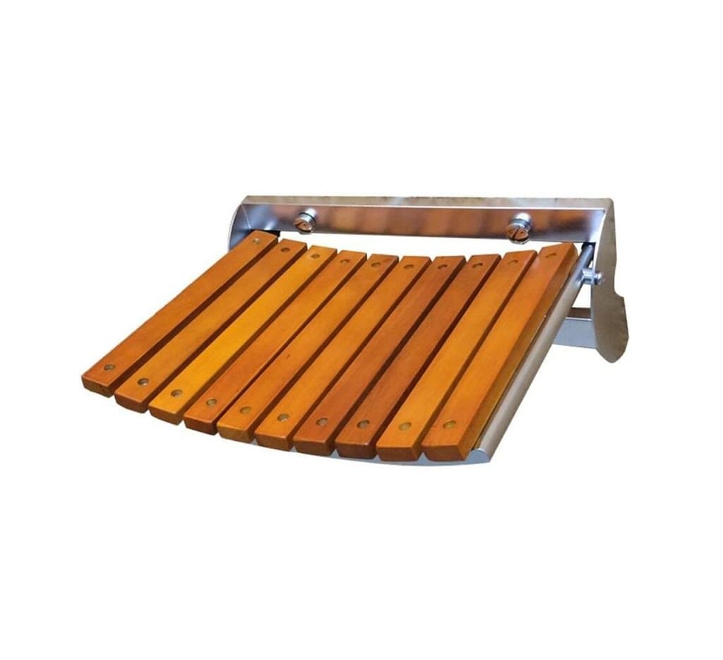 Zfggd Wall-mounted Shower Seats Stool For Elderly Nursing Stool Anti-slip Safe And Stable Bath Stool Bathroom Disabled Accessible Shower Stool