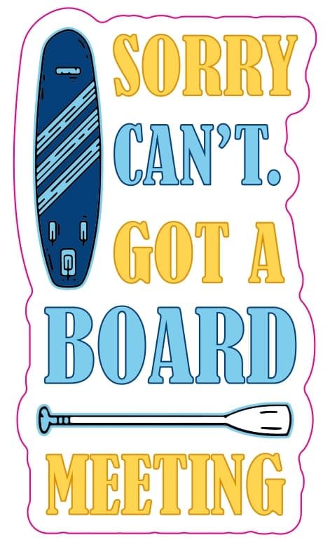 AK- -Sup Stand Up Paddle Boarding Board Meeting Sunset Design Vinyl Sticker Waterproof Decal for Car | Laptop | Van | Trucks | Motorcycle | Bumper | Window Any Smooth Surface Size 5"x5" inch