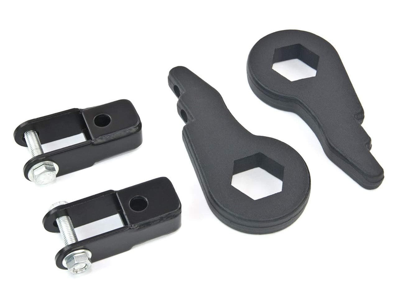 Takeo Front 1.0" - 3.0" Leveling Lift Kit Forged Torsion Keys Fits GMC Chevy K1500 K2500 Yukon Suburban Tahoe 1988-1999 6-Lug 4WD 4x4