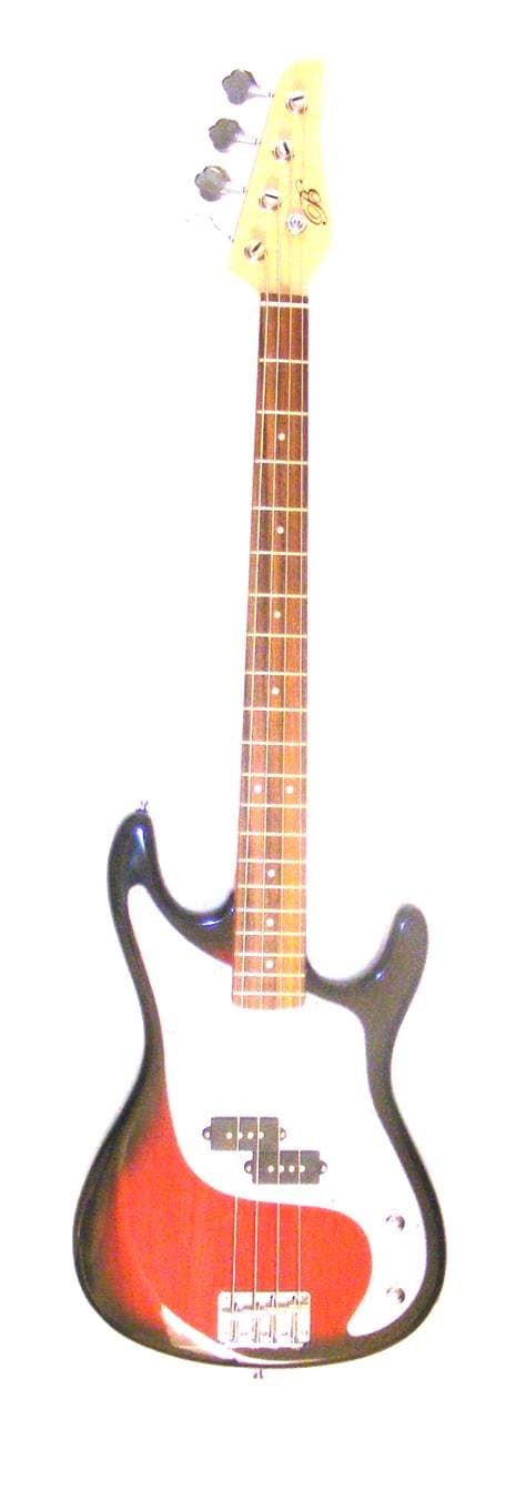 Principal Ultralight Electric Bass Red Burst