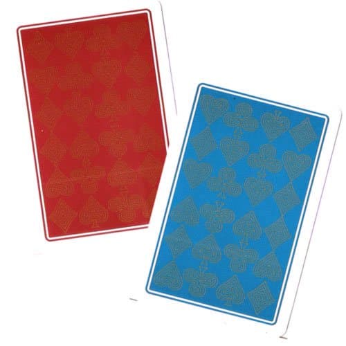 Marion Pro Suits 100% Plastic Cards - Jumbo Index - Bridge Size/Naipes para Bridge de Plastico