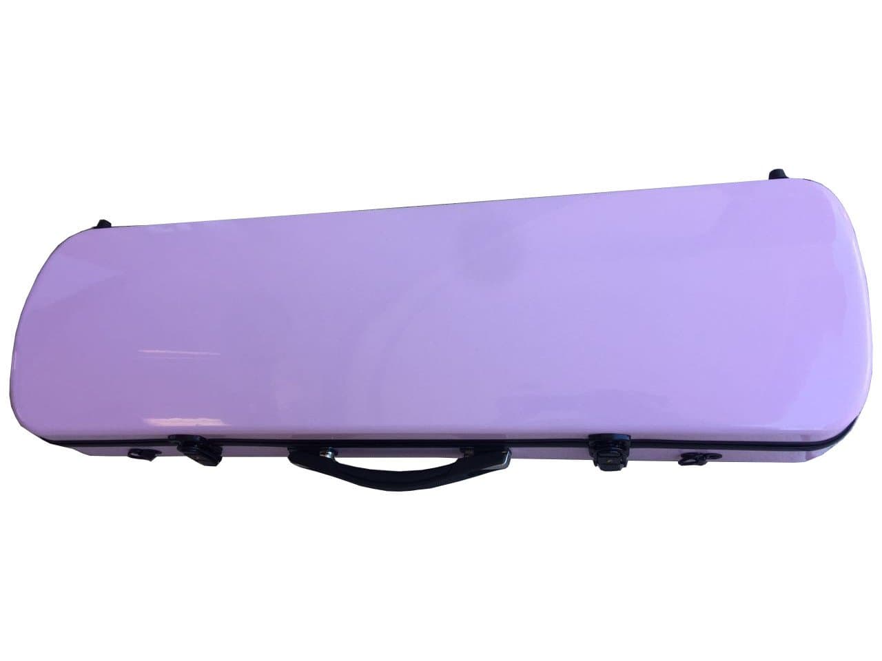 Vio Music4/4 Full Size Sturdy Hightech Suspension Violin Case Oblong (Pink)