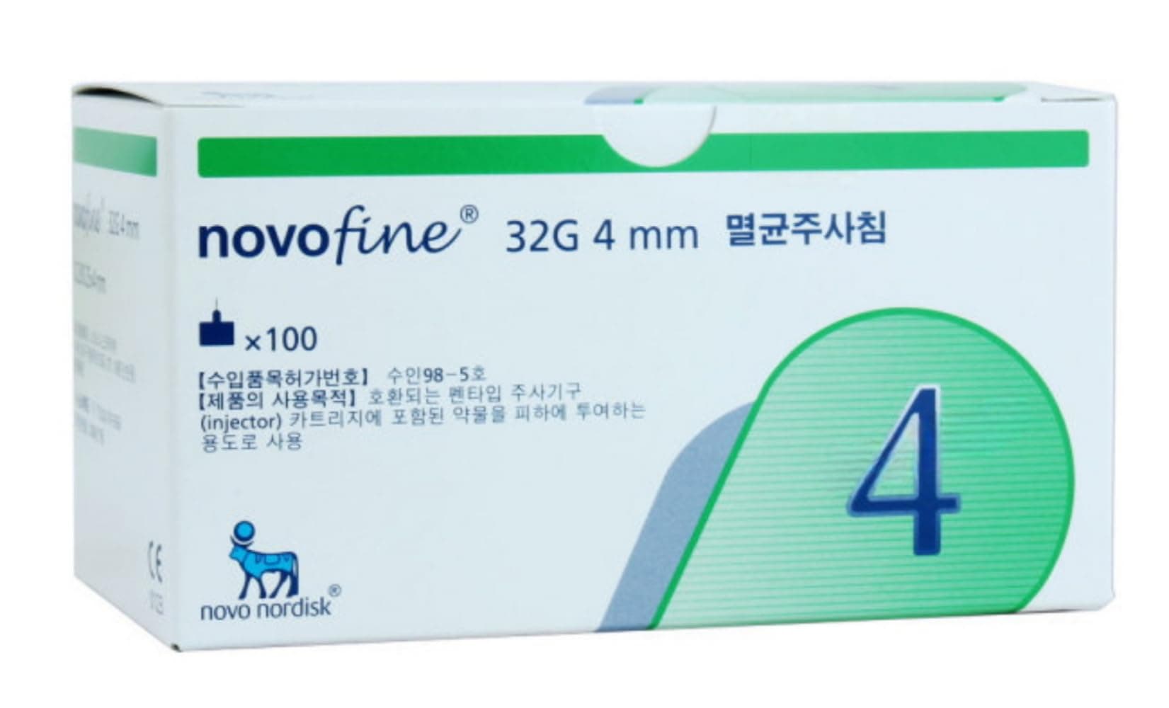[Somang] Novofine 32G 4mm 1box (100pcs)
