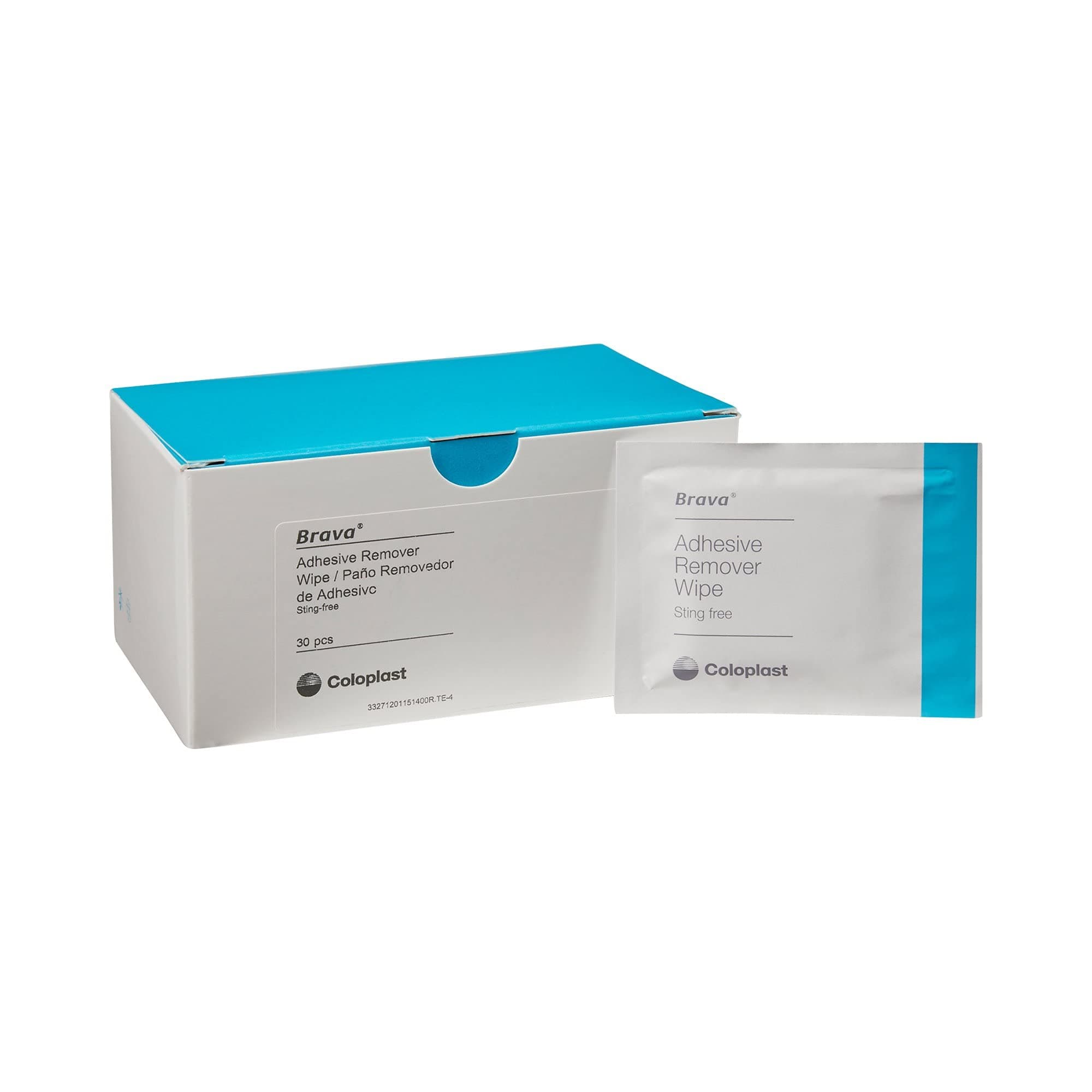 Brava Adhesive Remover Wipes by Coloplast