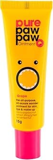 Pure Paw Paw Australian Ointment with Grape to Smooth and Soothe, Suitable For Lips, All Skin Types and Makeup 15g