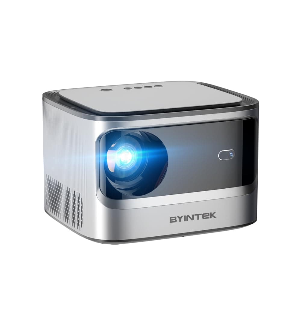 BYINTEK X25 Full HD Projector, 1080P 4K Video Projector, Auto Focus, WiFi Smart Projector, LCD LED Video Home Theater Projector