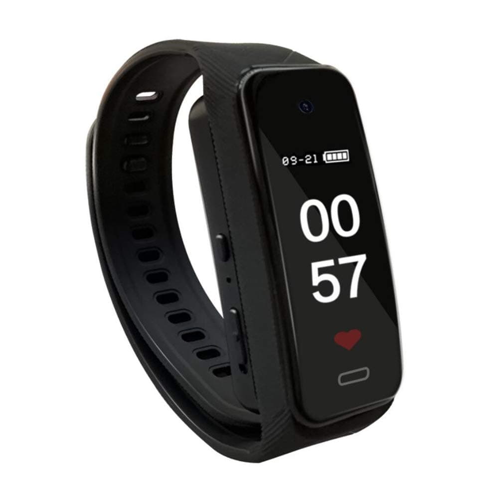 ZCP Voice Recorder, Hidden Five-layer Glass Camera Recorder, HD Noise Reduction Recorder, Smart Video Wristband Small Recorder