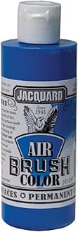 Jacquard Airbrush Color 4Oz Fluorescent Blue