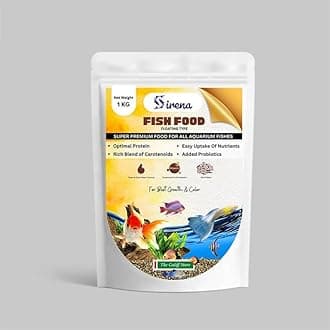 The GALIFF STOR for Aquarium with Protein - 1KG Highly Digestible Aquarium Maintain Good Health & Colour for Tropical, Koi & Goldfish Nutrient- for All Life Stages