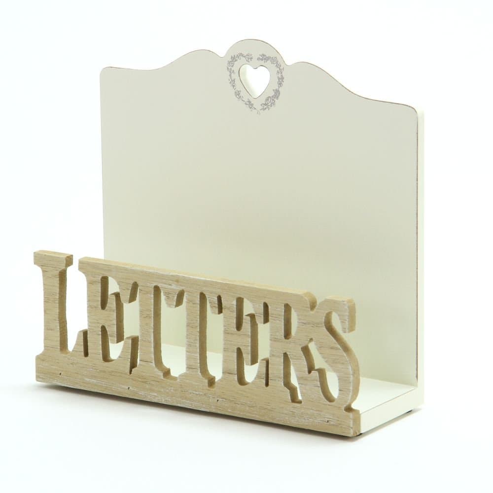 Shabby Chic Natural Letter Rack (Code 22363LP) by Pretty Maison