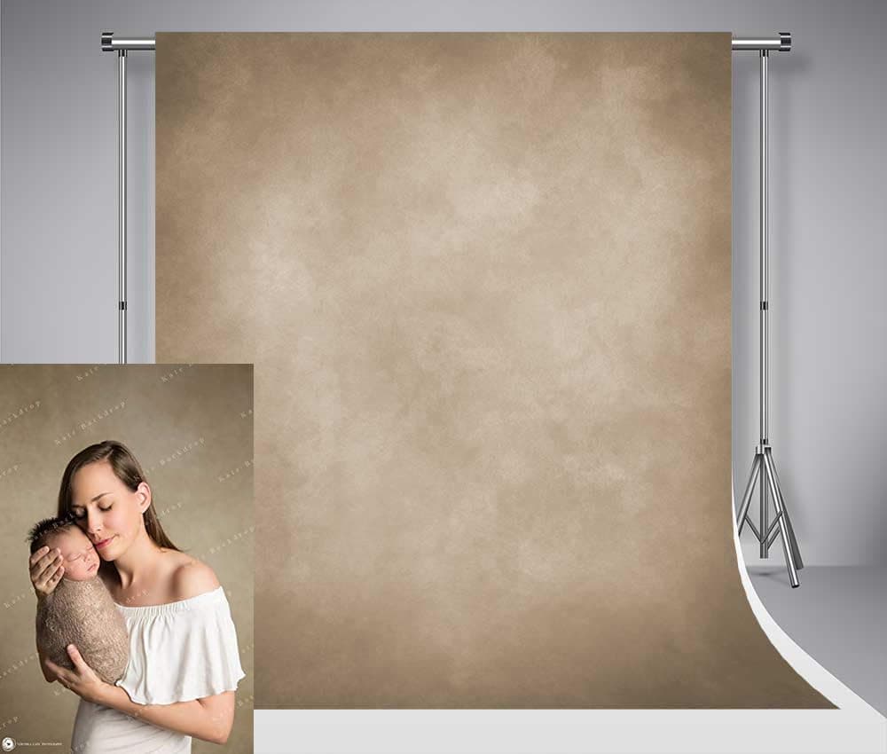 Kate Photo Backdrop 2.5x2.5m Light Brown Photography Backdrop Microfiber Photo Backdgrounds Abstract Portrait Backdrops for Photography Studio