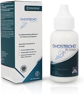 Professional Hair Labs Ghost Bond Platinum Lace Glue Skin Glue, 1.3 oz, 37 ml (Pack of 1)