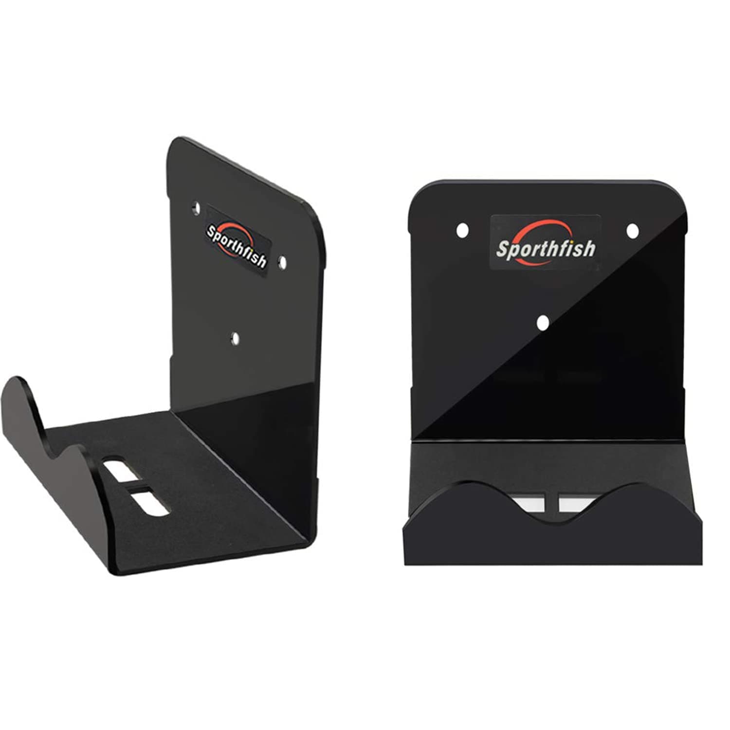 Door Storage Rack Bracket Wall-Mounted Door Hanger Removable Compatible for Jeep Wrangler JK JKU TJ YJ LJ JL - Set of 2