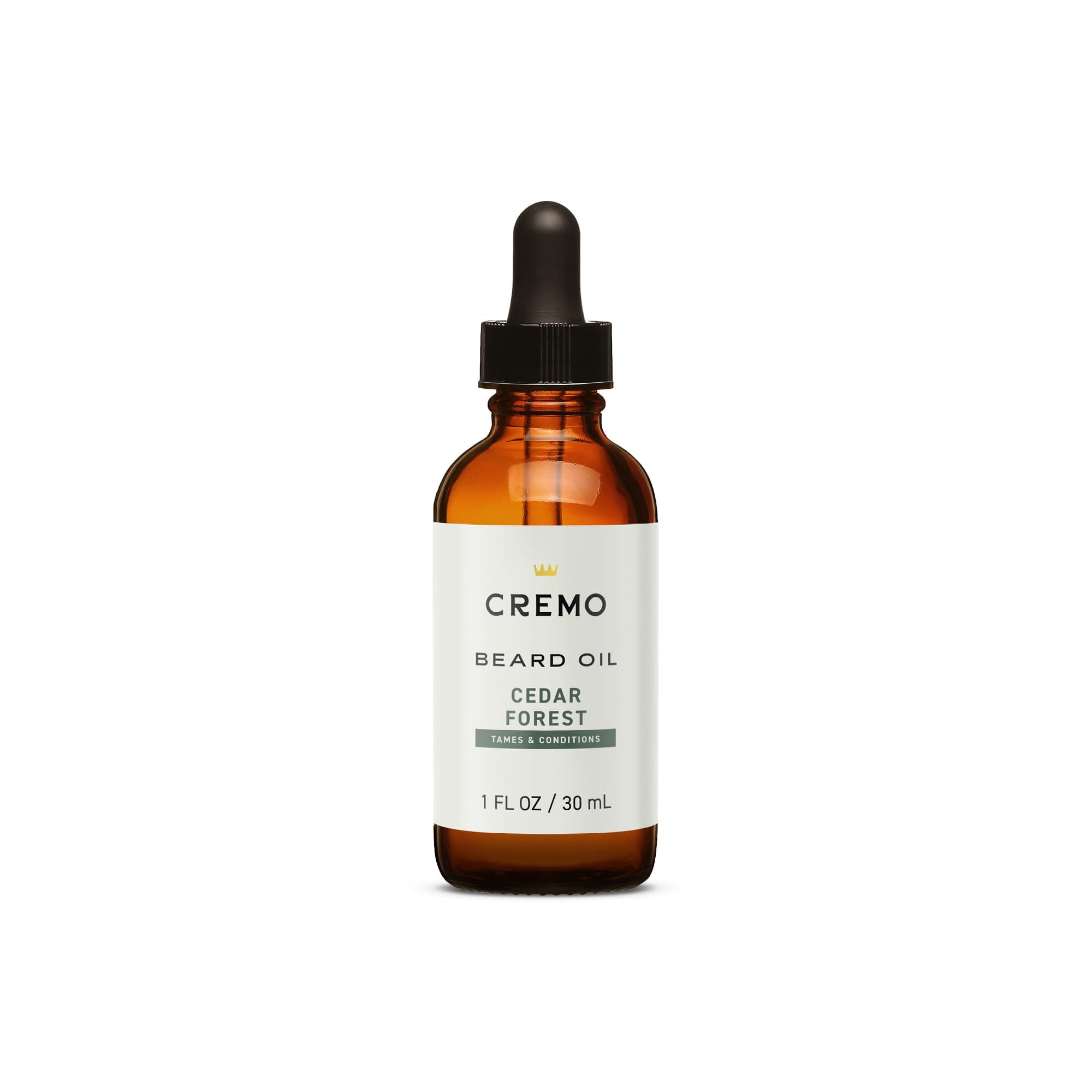 Beard Oil, Cedar Forest Blend - Restores Moisture, Softens And Reduces Beard Itch For All Lengths Of Facial Hair, 30 ml