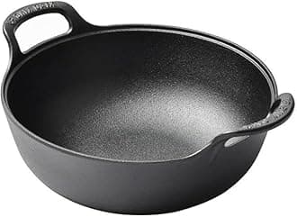 Cast Iron Wok with Handles (9" inch)