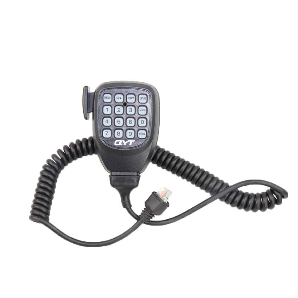 QYT Handheld Speaker Microphone Compatible with QYT KT-8900/KT-8900D/KT-980 PLUS/KT-7900D/KT-5800/UV25x2 Mobile Radio
