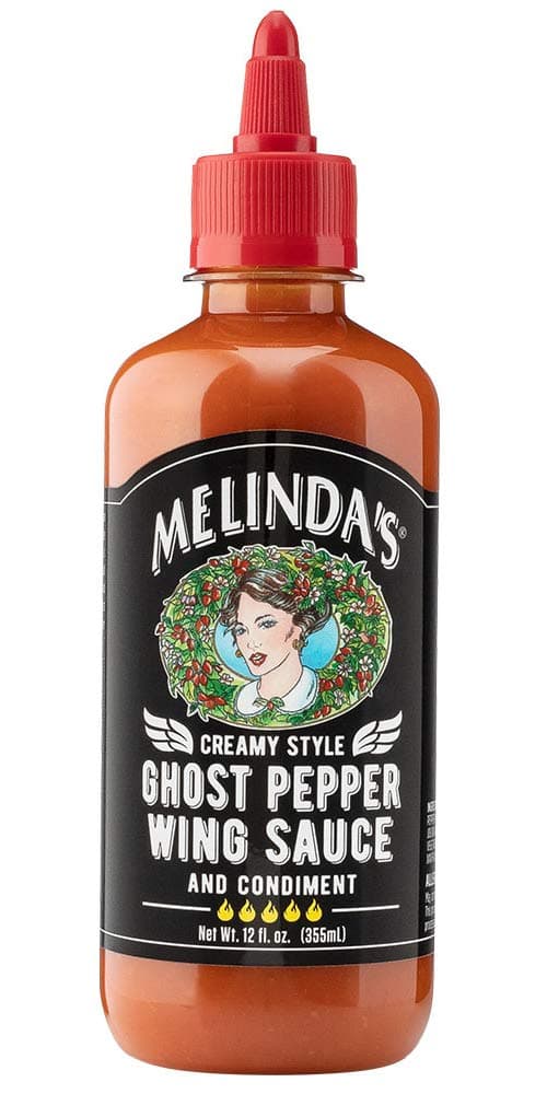 MELINDA'S CREAMY STYLE GHOST PEPPER WING SAUCE