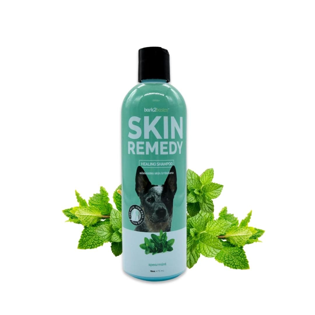 Skin Remedy Dog Shampoo, 16 oz - Red Algae Based CTAB, Alleviates Skin Irritations Naturally, Promotes Healing