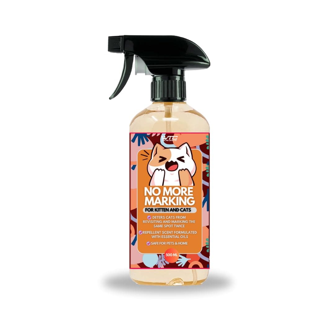 No More Marking Cat Repellent Spray 500 ML, Essential Oil Based Repellent, Safe for Pets and Home