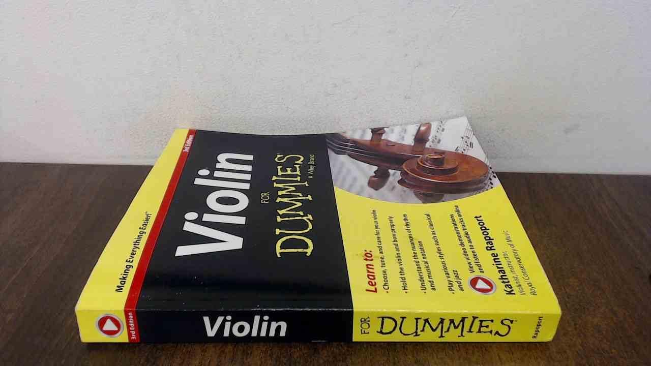 Violin For Dummies, Book + Online Video & Audio Instruction