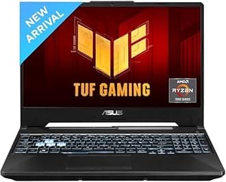 TUF Gaming A15, AMD Ryzen 7 7435HS, NVIDIA GeForce RTX 3050, 16GB RAM, 512GB SSD, FHD 144Hz 250 nits, 15.6", Windows 11, Black, 2.30KG, FA566NCR-HN075W Gaming Laptop