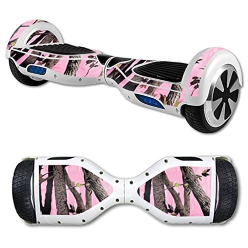 Protective Vinyl Skin Decal for Self Balancing Scooter Hoverboard mini hover 2 wheel unicycle wrap cover sticker Pink Tree Camo - (DECAL ONLY)