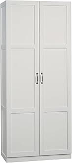 Sauder Select Storage Cabinet/Pantry cabinets, White finish