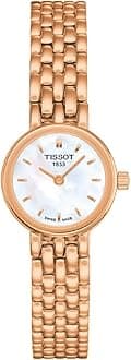 Tissotwomens Lovely Stainless Steel Dress Watch Rose Gold T0580093311100