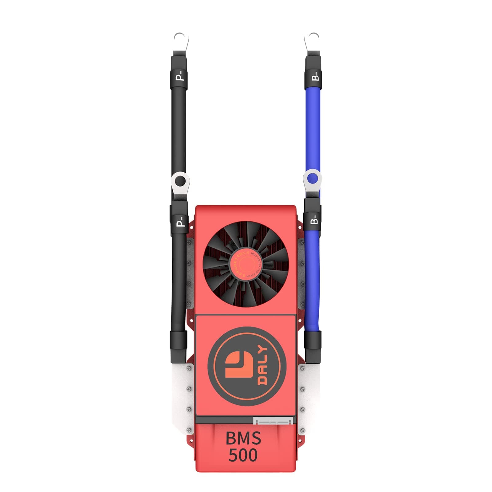 DALY BMS 13S 48V 500A Li-ion Battery Protection Module PCB Protection Board with Balance Leads BMS for 18650 Battery Pack 48V(Standard BMS,500A Fan)