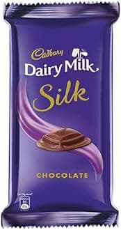 CadburyDairy Milk Silk Chocolate Bar, 60 grams (2.11 oz) - India - Indulge in the irresistible taste of Silk