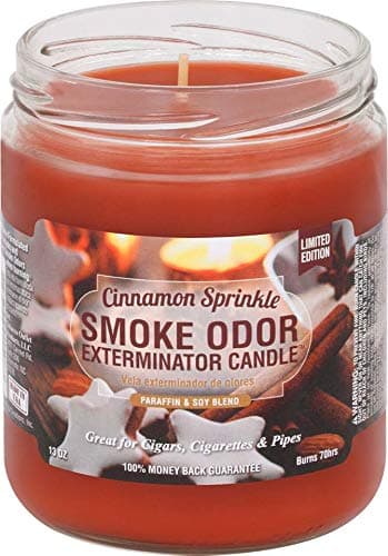 Smoke Odor Exterminator Candle 13oz, Cinnamon Sprinkle, Limited Edition