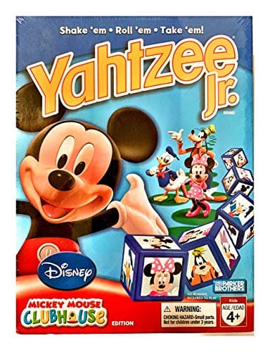 Yahtzee Jr. Mickey Mouse Clubhouse