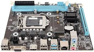 H81 Motherboard MATX, for LGA 1150, Supports Core I3 i5 i7, for E3 V3,for G Processors, Channel DDR3 (1600MHz), 1 X PCIe X16, NVMe NGFF, SATA 6Gb s