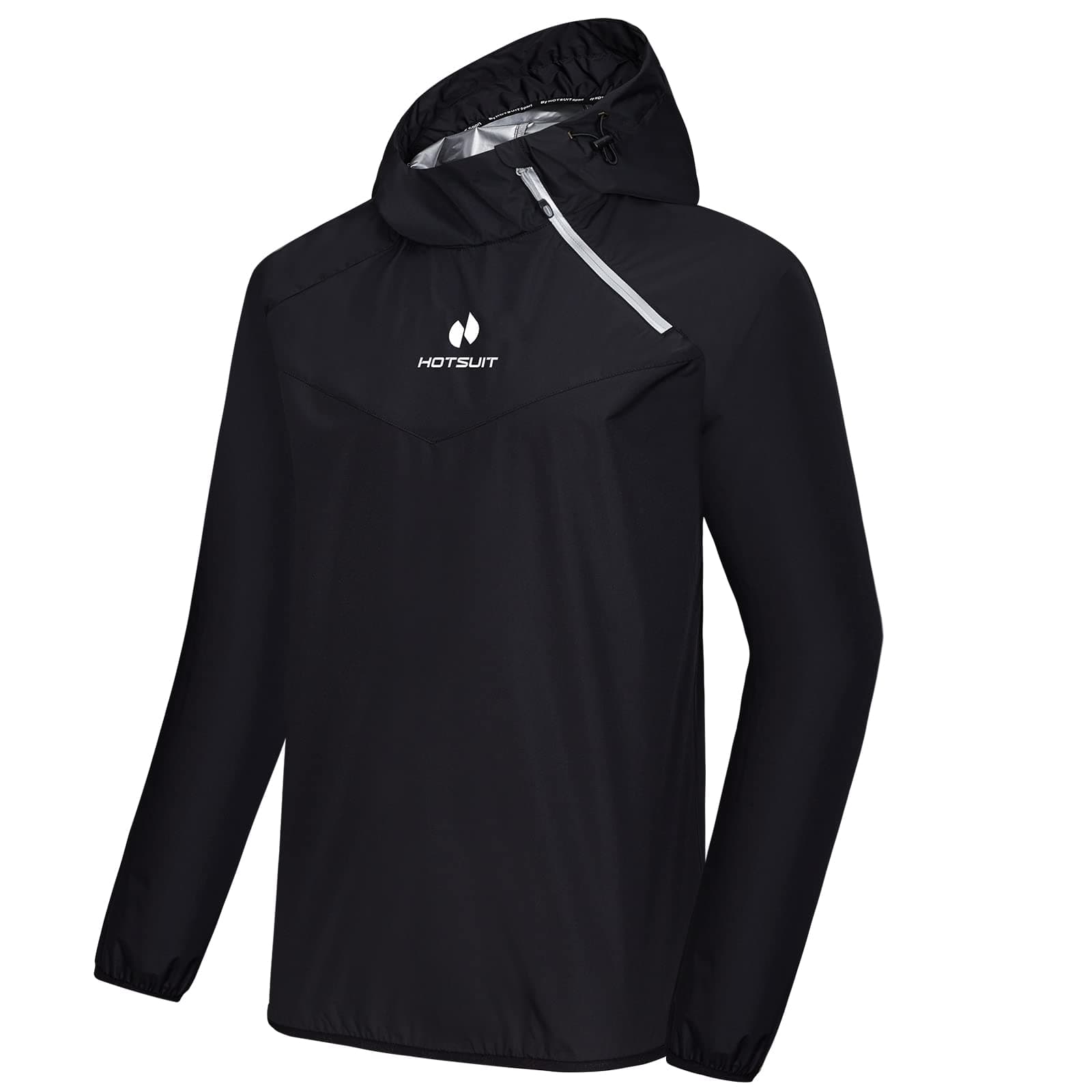 HOTSUIT Sauna Suit/Sauna Jacket Men Jacket Pants Gym Workout Sweat Suit/Sauna Jacket Tracksuit