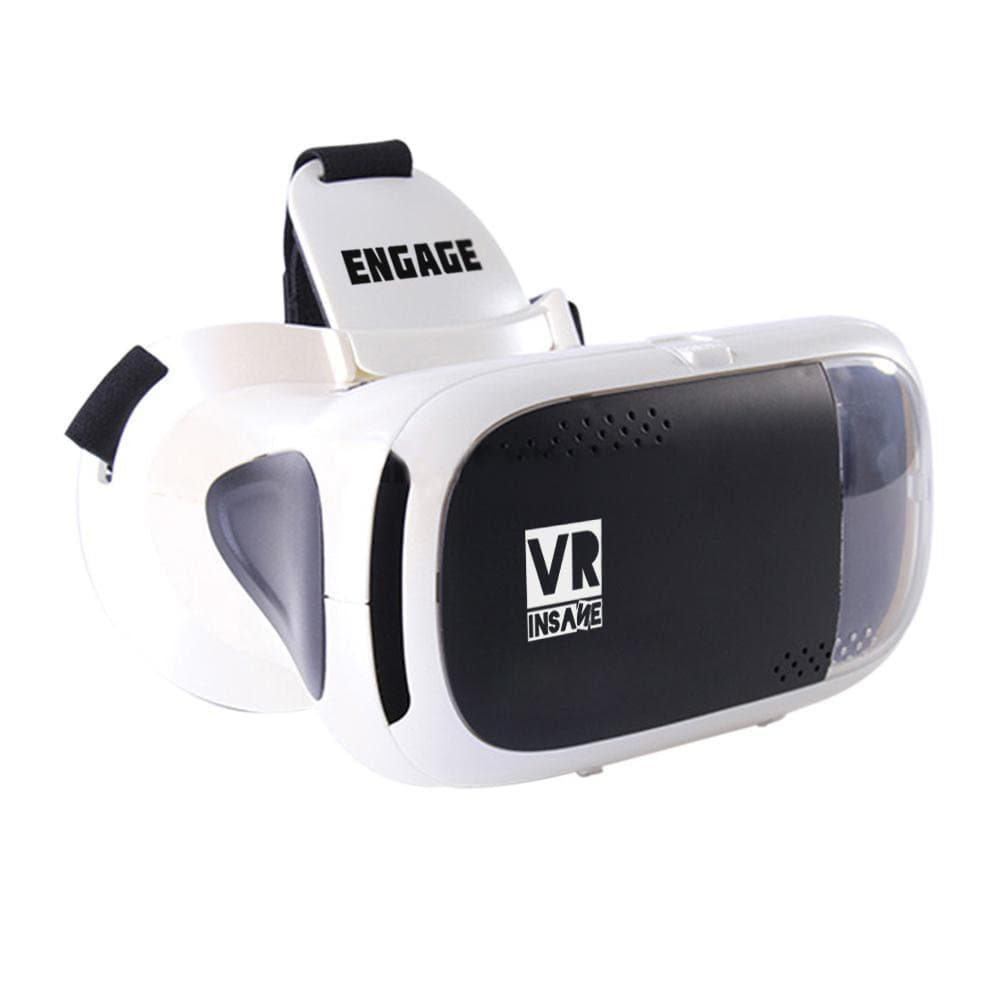 VR Insane Engage Virtual Reality Headset for Smartphones (White)