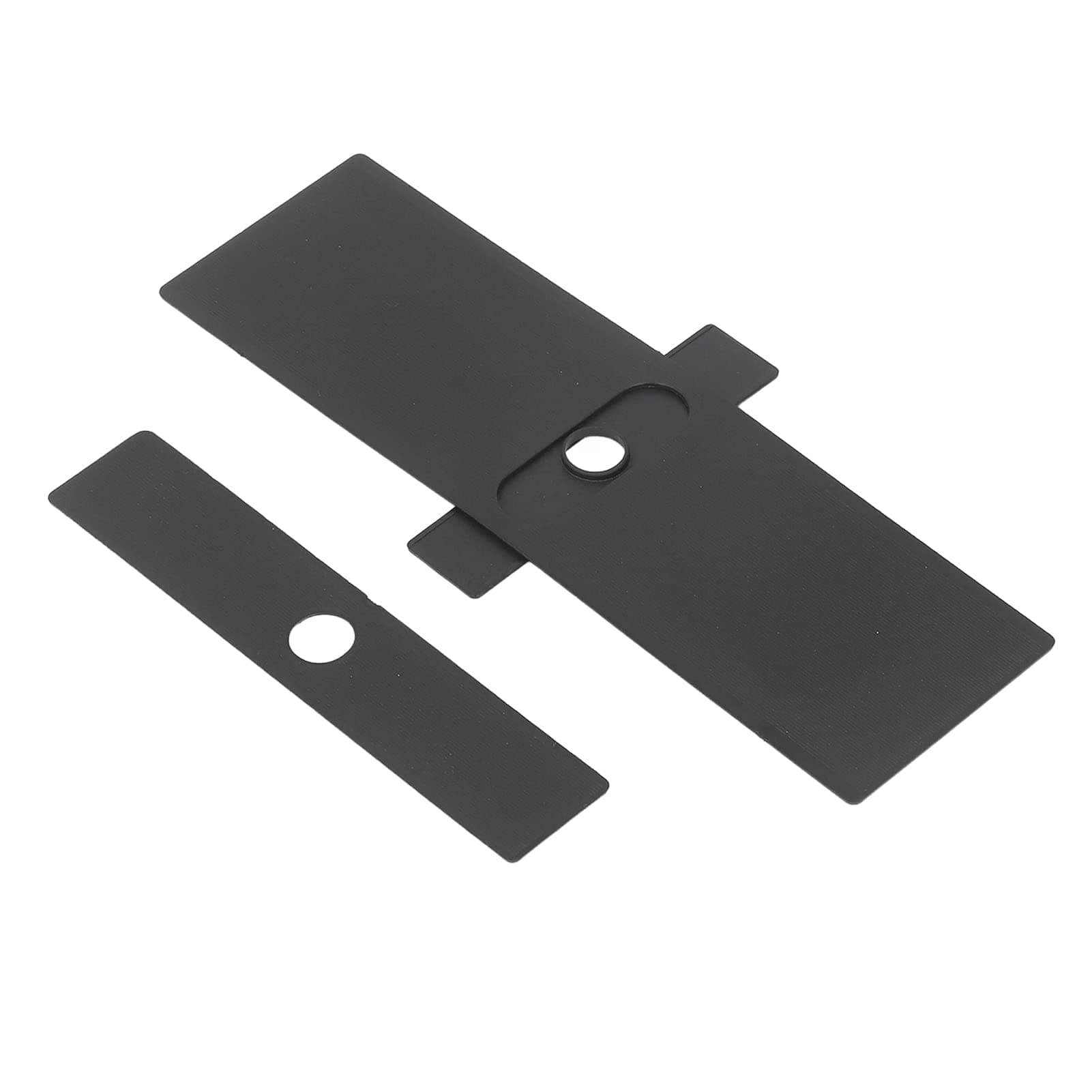 Car Shift Panel Dust Cover, 2PCs Shift Lever Panel Trim Strip 8015A066 Replacement for Pajero V93 V80 V87 V97 Gear knob/shift accessories