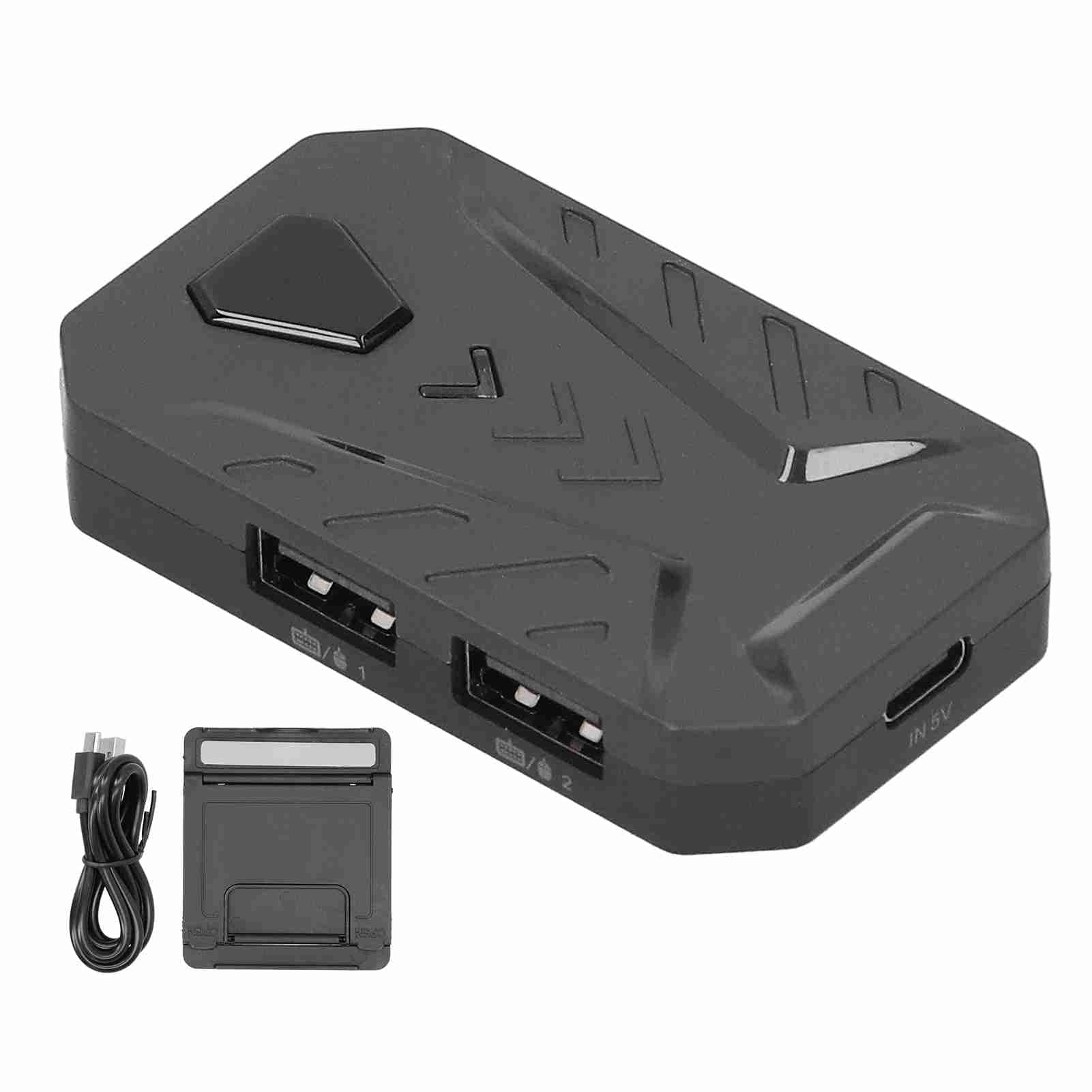 Rengu Gaming Mouse and Keyboard Converter, Comprehensive Bluetooth Keyboard App and Mouse Converter for Android Bluetooth 4.0 Connectivity