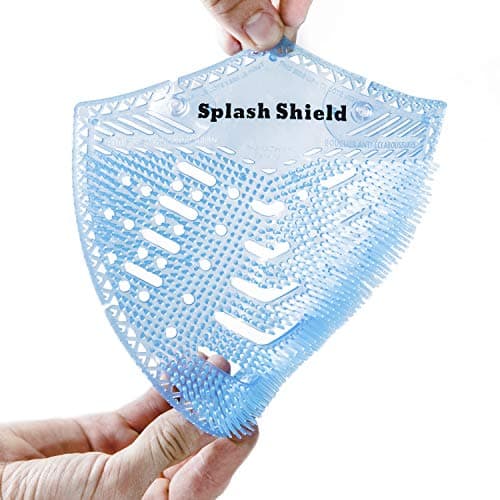 12 Pack of Deodorizing Urinal Screens Splash Guards with Suction Cups for Home, Office, Public Restroom