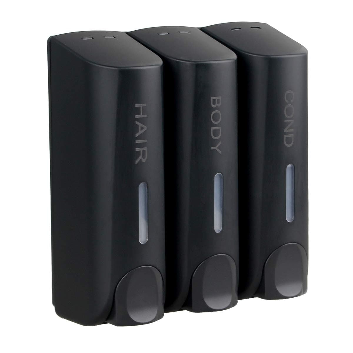 soap dispenser black 3 chamber