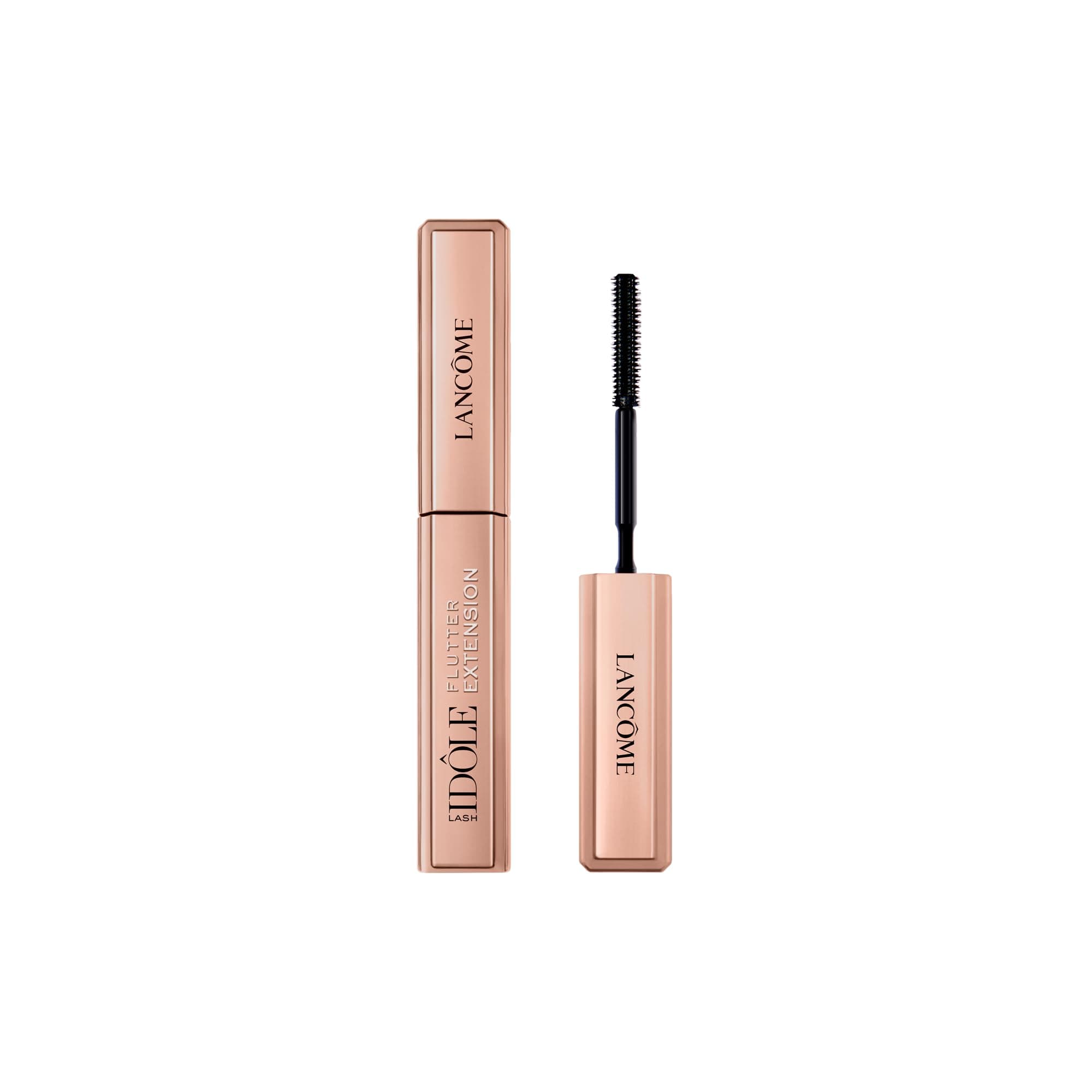 Lash Idôle Flutter Extension Lash-Lengthening Mascara - Black Mascara for Instant Lash Extension Look - Clump & Flake Resistant Up To 24H Wear, Weightless Feel - Black- Travel Size