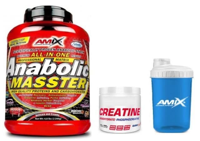 Amix Anabolic Masster 2.2 kg Forest Fruit + Creatine + Whisk
