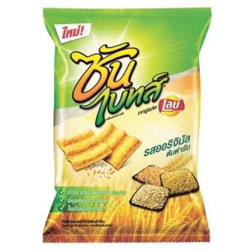 Sun-Bites Crispy multigrain snack mixed fiber. Original flavored 82g