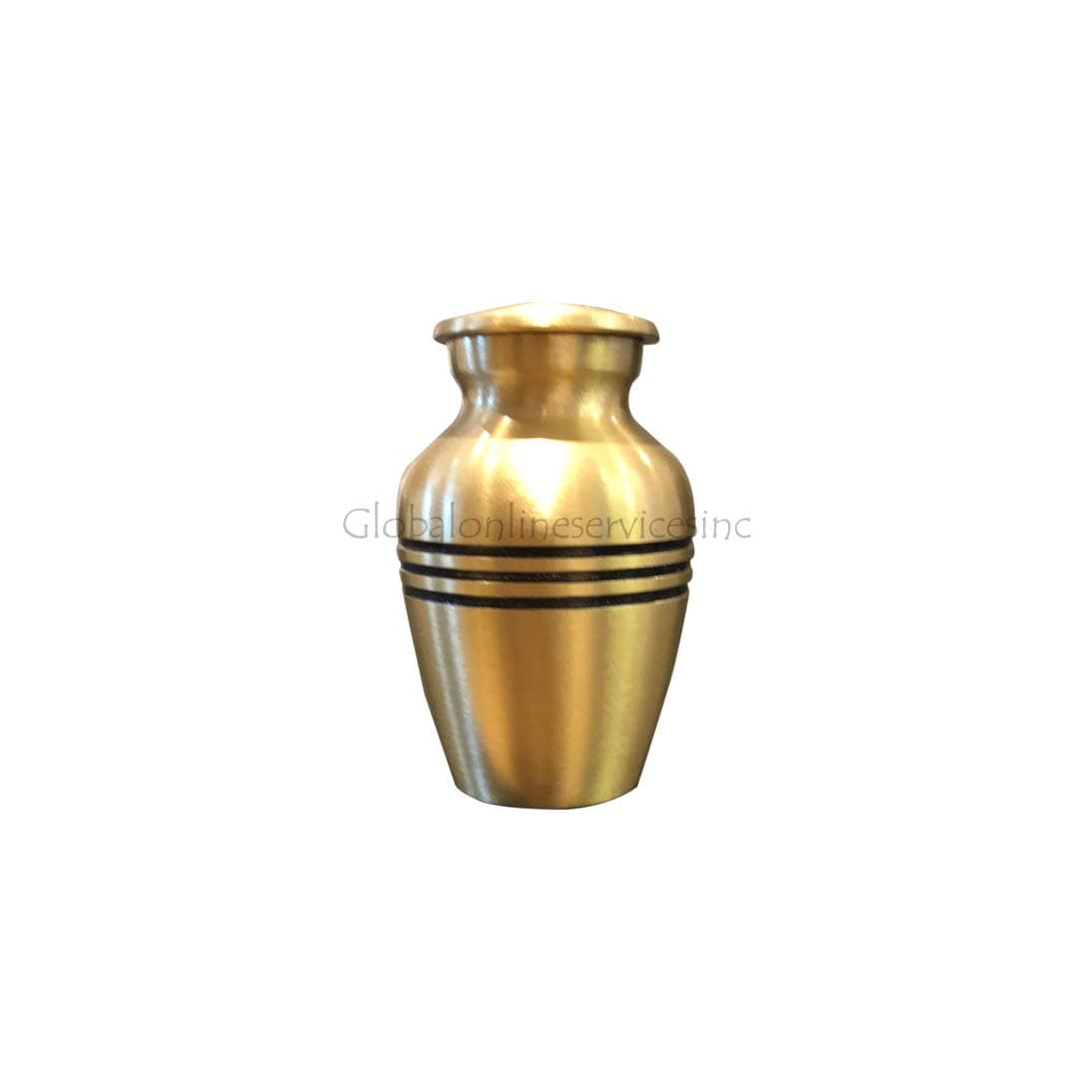 Classic Bronze Small Funeral Urn For Cremation Ashes UK (Bronze)