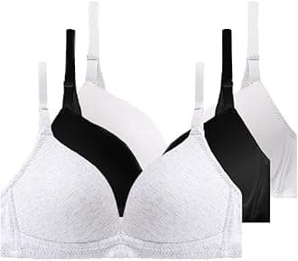 Phennie's Big Girls Training Bras Slim Soft Cup Hasp Teen Small Vest Design Wireless Bra