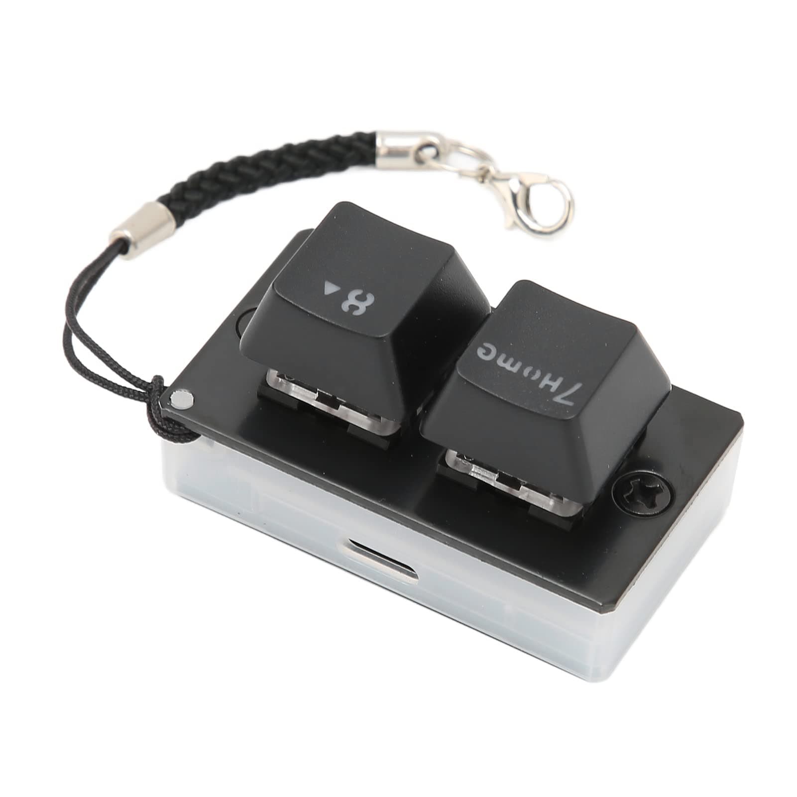 OSU Keyboard, Portable Two Key Keyboard RGB Backlit for WINXP/VISTA/WIN7/WIN8/WIN10