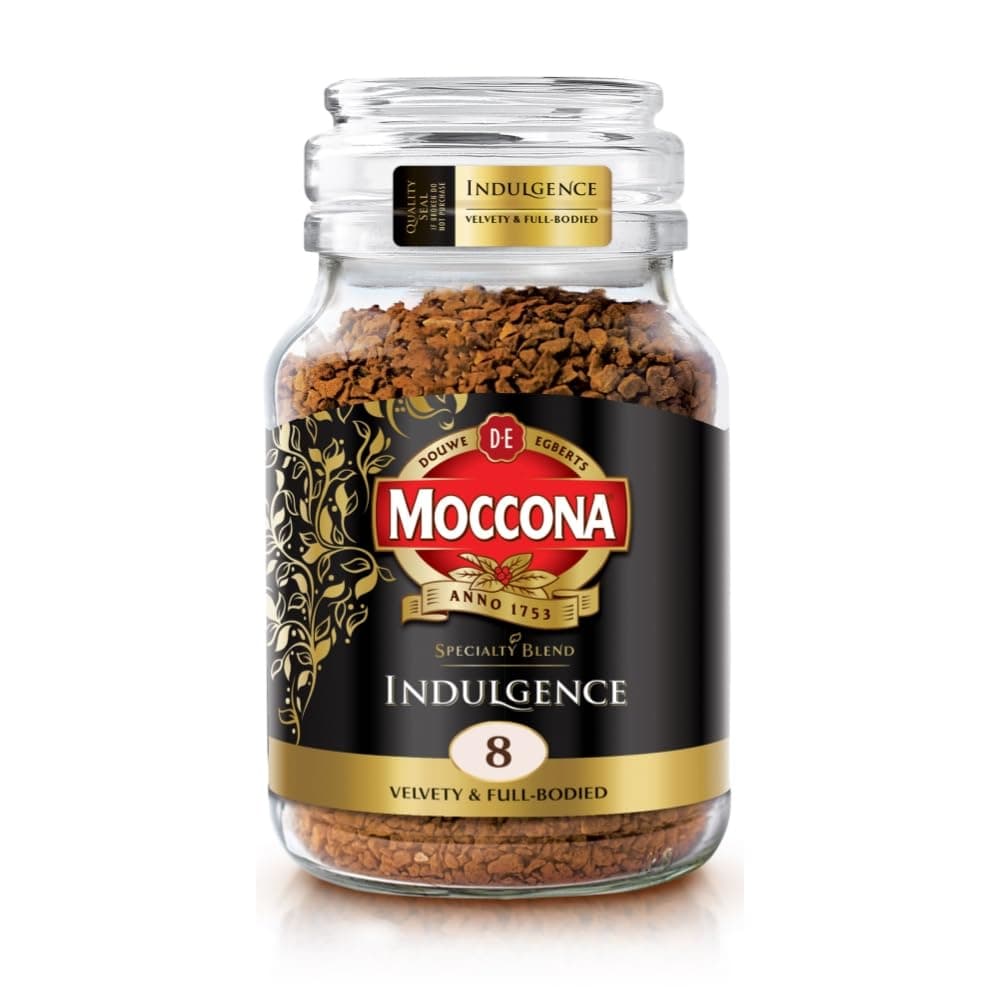 - Moccona Indulgence Instant Coffee 100g | Imported Coffee | Premium Arabica & Robusta Blend | Freeze-Dried | Bold & Strong Flavor