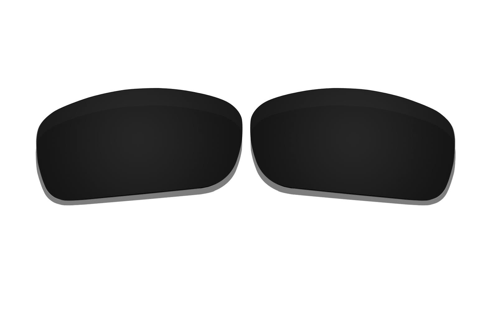Black Polarized Replacement Lenses Compatible with Oakley Fives Squared Sunglasses