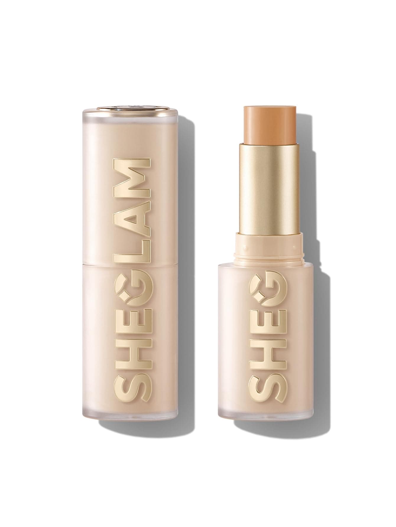 SHEGLAM Skin Magnet High Coverage Foundation Stick Longwear Medium Face Makeup for All Skin Types-Butterscotch